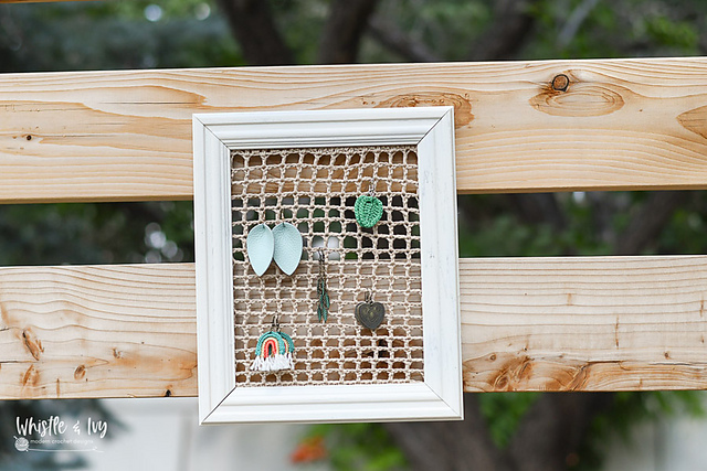 Framed Earring Holder