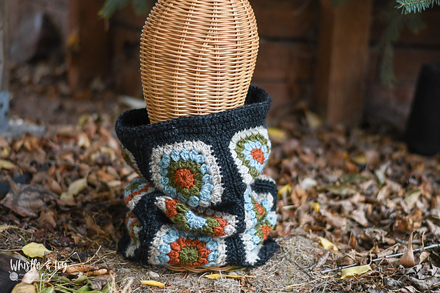 Granny Square Cowl Neck Warmer