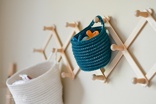 Rope Hanging Baskets