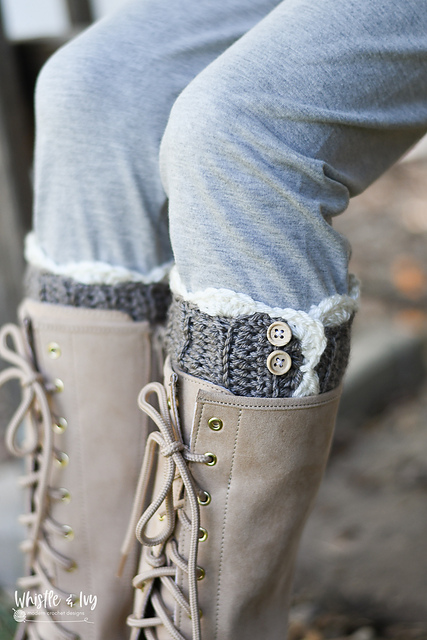 Lacy Boot Cuffs