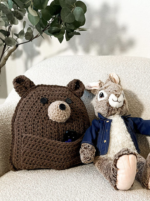 Bear Pocket Pillow