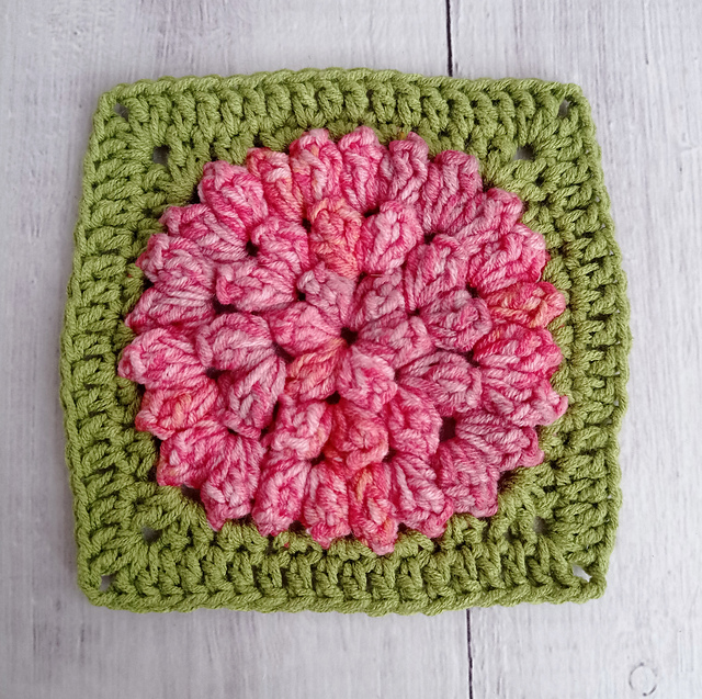 3D Flower Granny Square