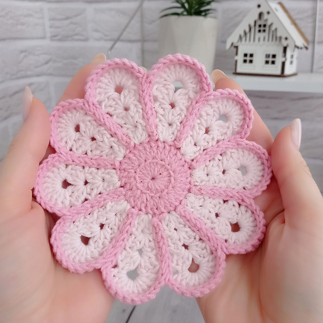 Cute Flower Coaster