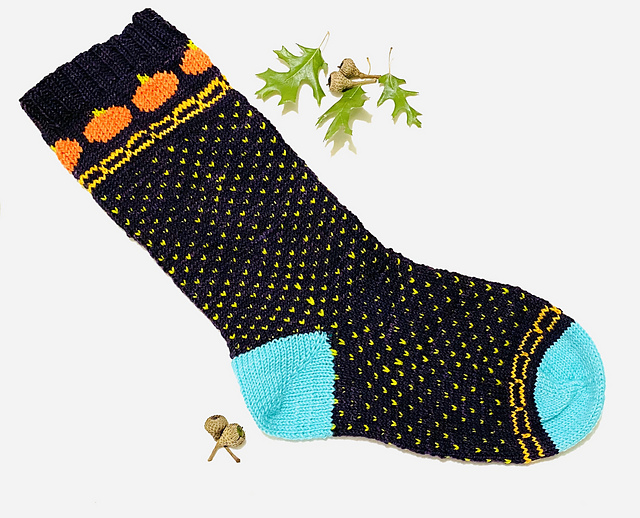 Pumpkin Socks