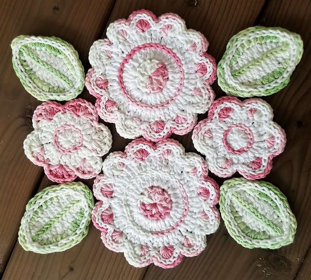Spring Flower Potholder #2