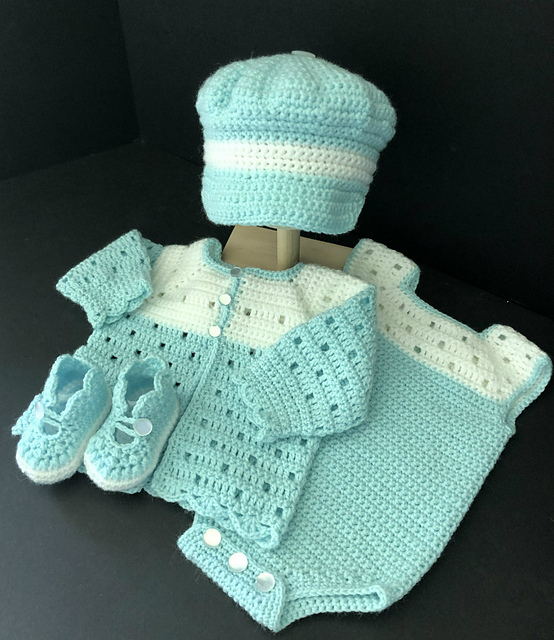 Baby Boy Outfit with Romper