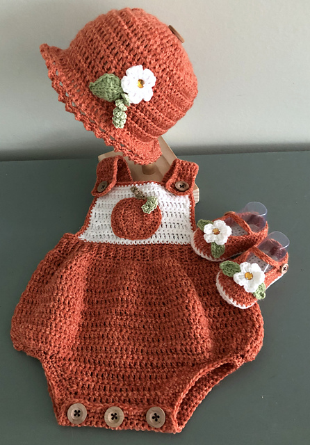 Pumpkin Bubble Romper Outfit