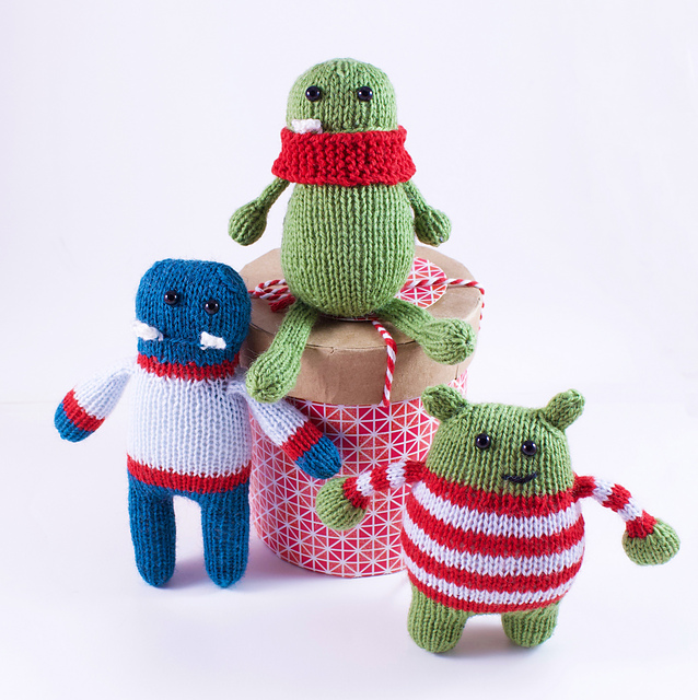 Wickedly Friendly Holiday Monster Trio