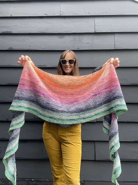 Sunset Shawl
