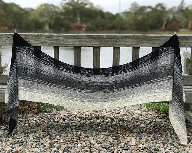 Biased Color Block Scarf