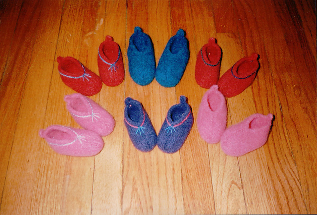 Felted Footies