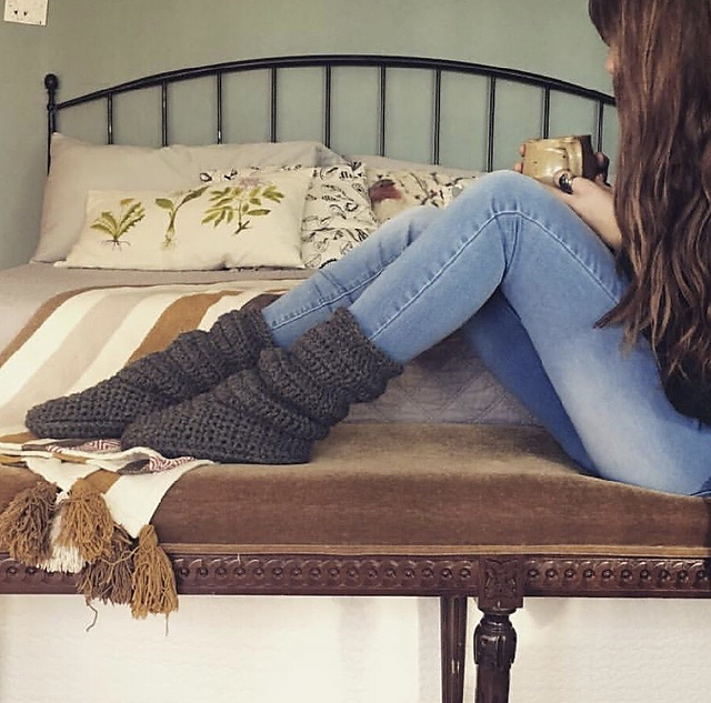 Cozy Slipper Boots
