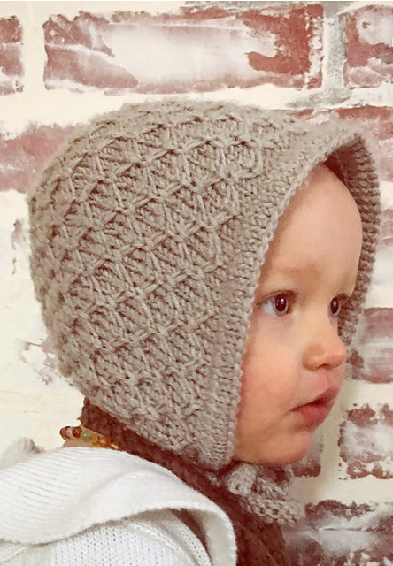 “Fidelia” Baby Bonnet