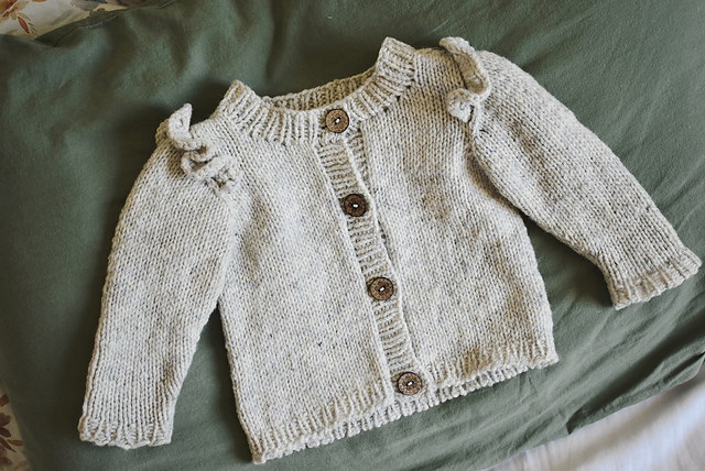Ruffle Baby Cardigan