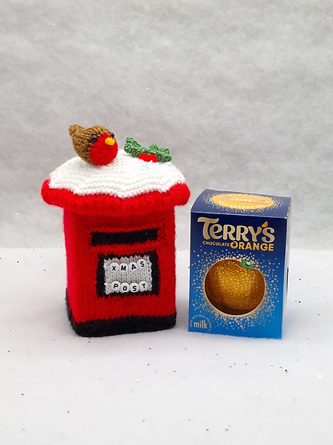 Ravelry: Christmas Post Chocolate Orange Box pattern by Claire Munday