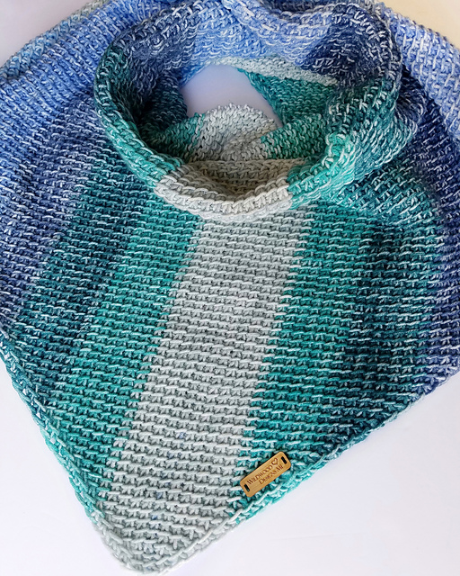 Easy Tunisian Shawl
