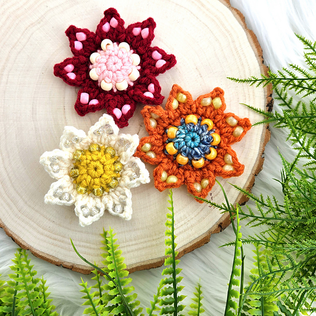 Beaded Fidget Flower
