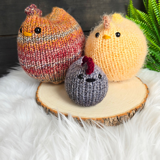 Circular Knitting Machine Chicken (3 Sizes)