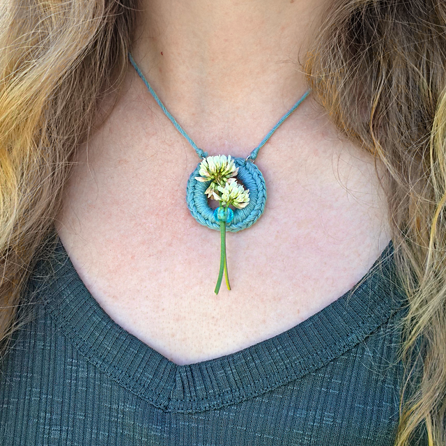 Flower Saver Necklace with Pony Bead
