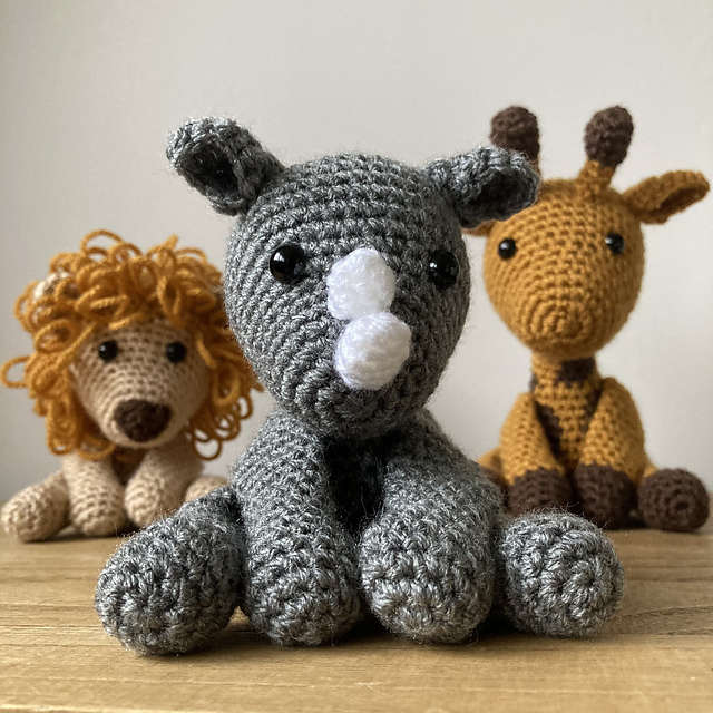Rhino Amigurumi