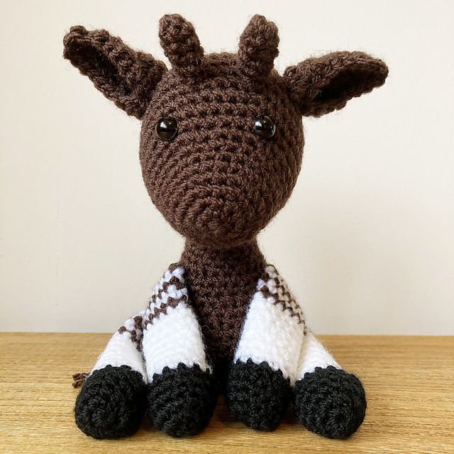 Ravelry: Okapi Amigurumi pattern by Lauren Robinson