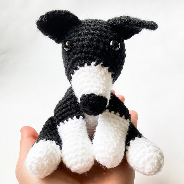Collie Dog Amigurumi