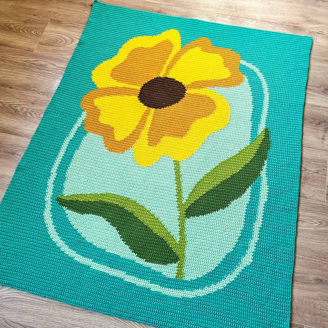Sunny Bloom Blanket