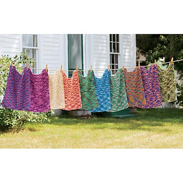 Ripples Burp Cloths