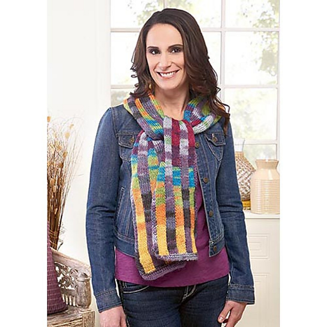 Candy Stripe Scarf