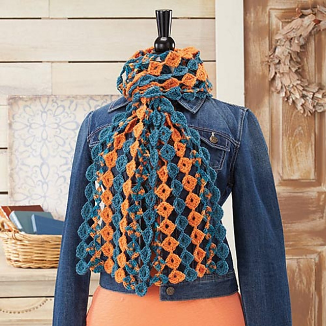 Southwest Circles Scarf