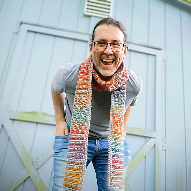 Dust Jacket Scarf / Cowl (fingering)