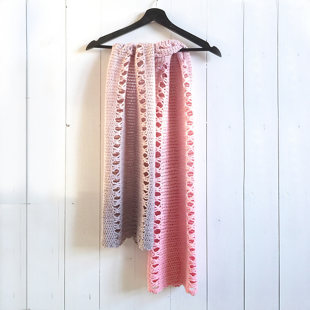 Connected Bows Shawl