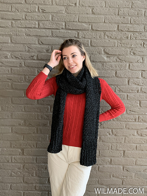 Crochet Sweater Scarf — foto 5