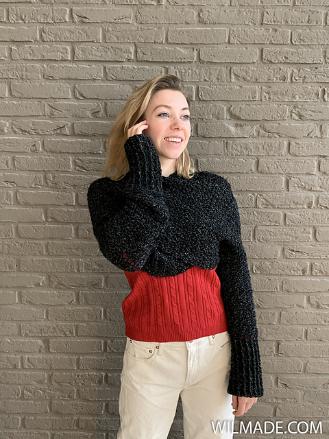 Crochet Sweater Scarf — foto 6