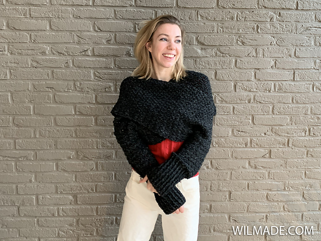 Crochet Sweater Scarf — foto 4