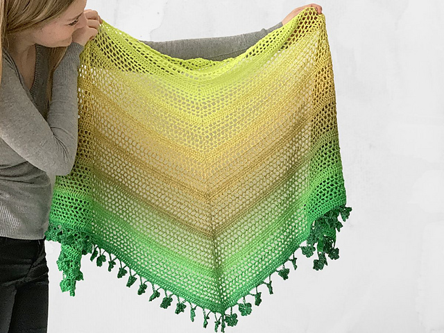 Wish Me Luck Shawl