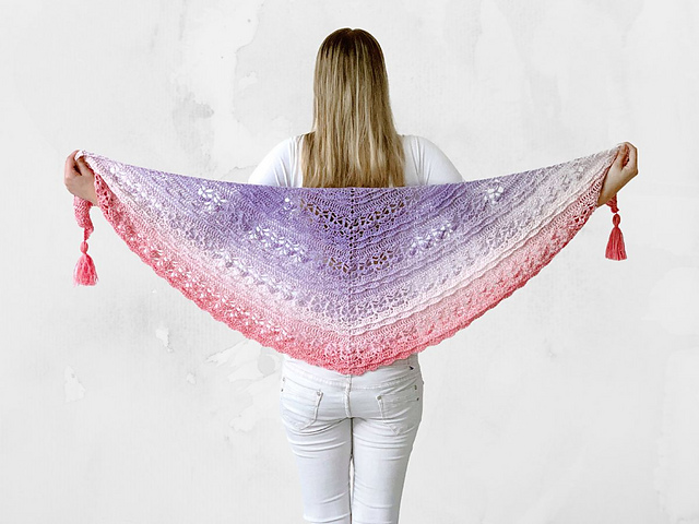Flower Puff Shawl — foto 2