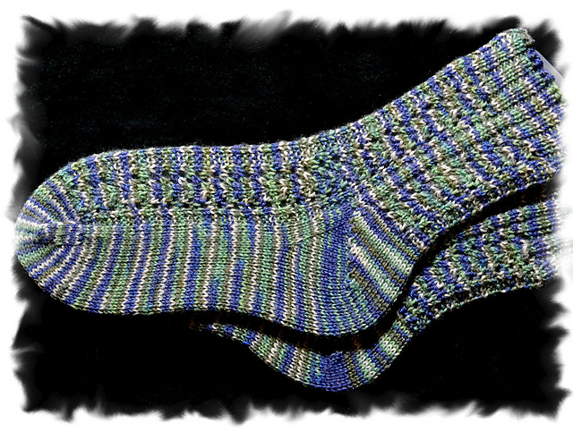 Pacific Coast Toe Up Socks