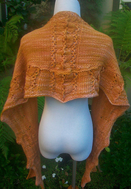 Pumpkin Pickin Shawlette