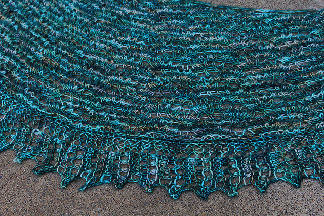 Irish Spring Shawlette