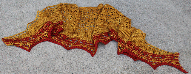Hot Tamale Shawlette