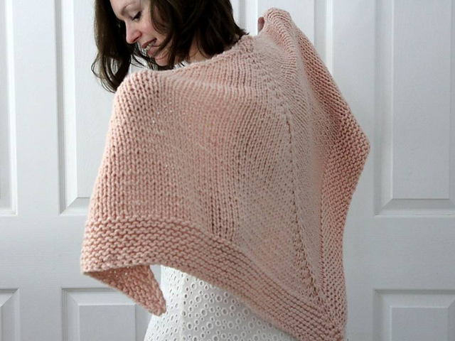 Blushing Hues Shawl