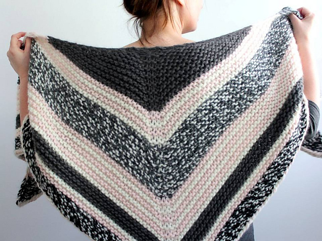 The Sweet Romance Shawl