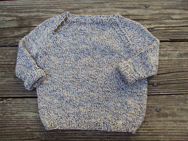 Open Raglan Sweater