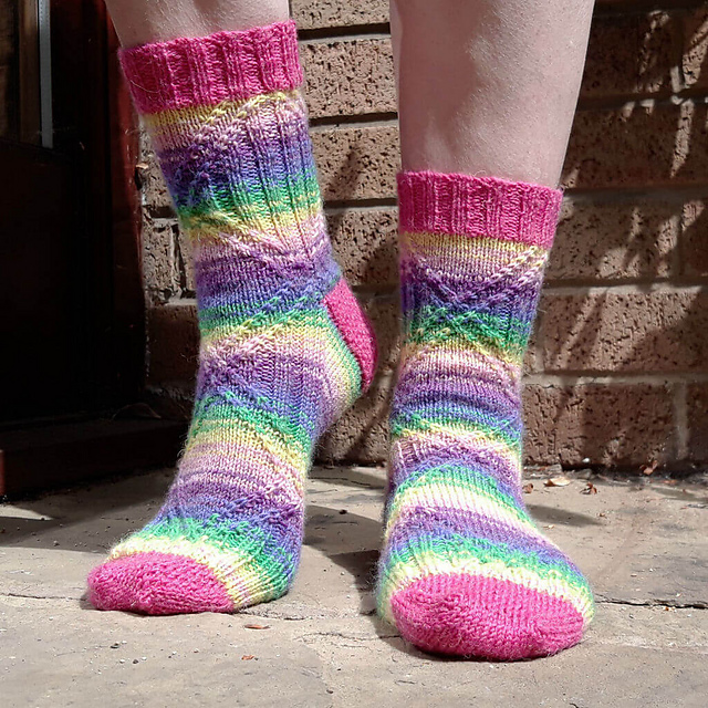 Kaleidoscope Socks