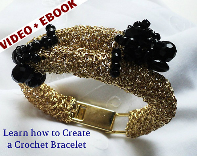 Wire Crochet Bracelet
