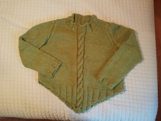 Sweater with fringe