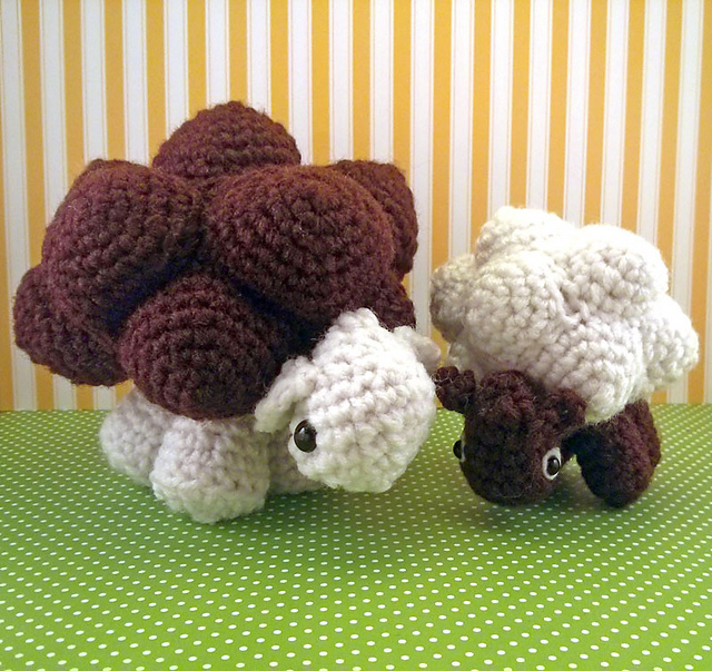 Poofy Sheep Amigurumi Toy