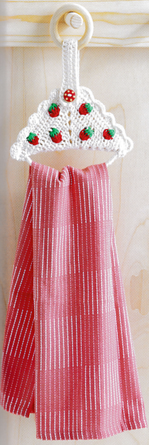 Strawberry Towel Topper
