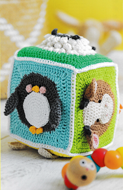 Animal Play Cube